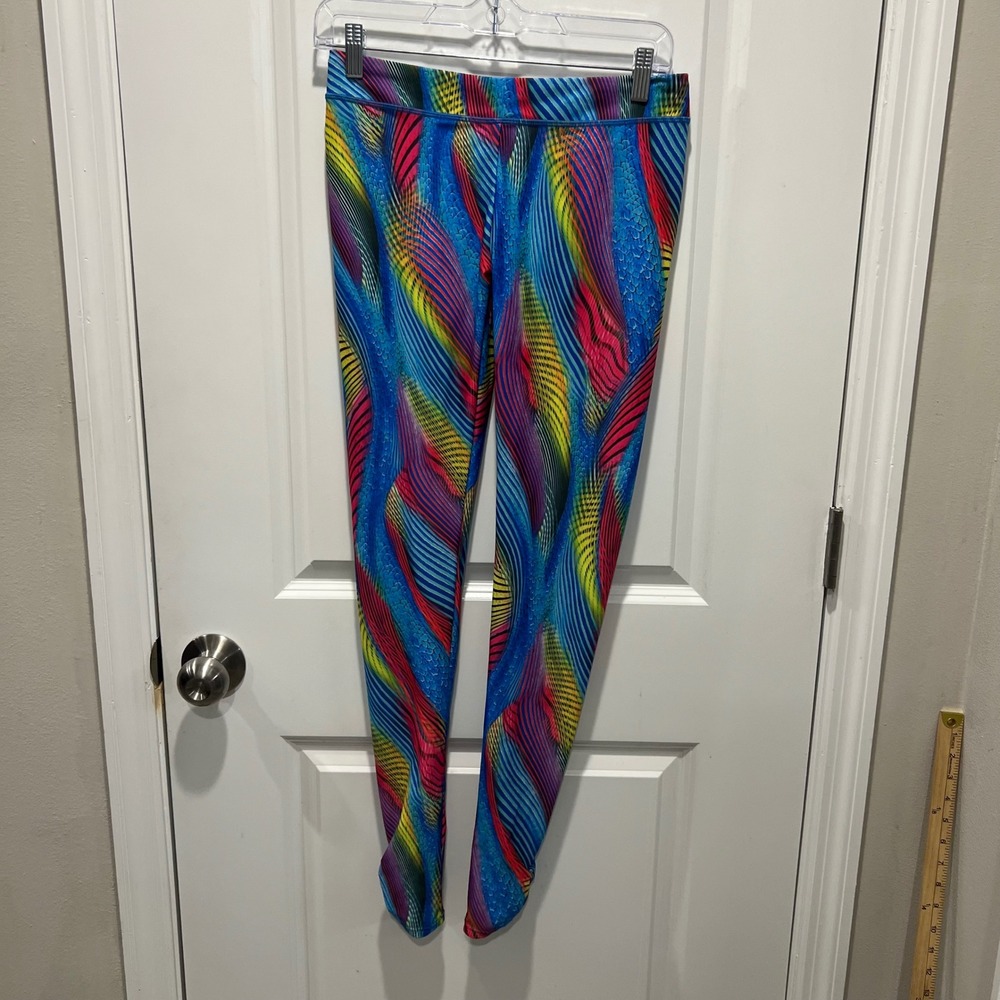 B. Swim Womens Cathedrals Party Pant Swim Leggings L764 Multicolor NWT Size M